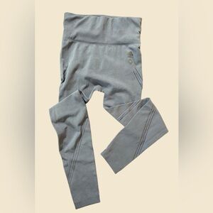 Adidas x Wanderlust Blue Seamless High Waist Leggings Size XS